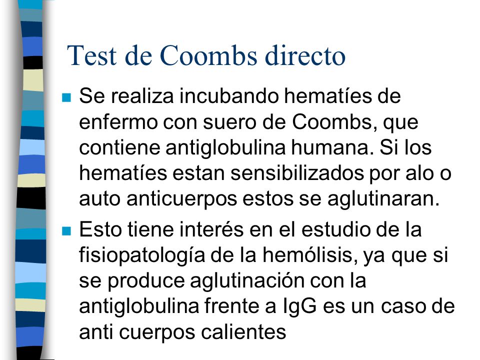 Test de coombs directo